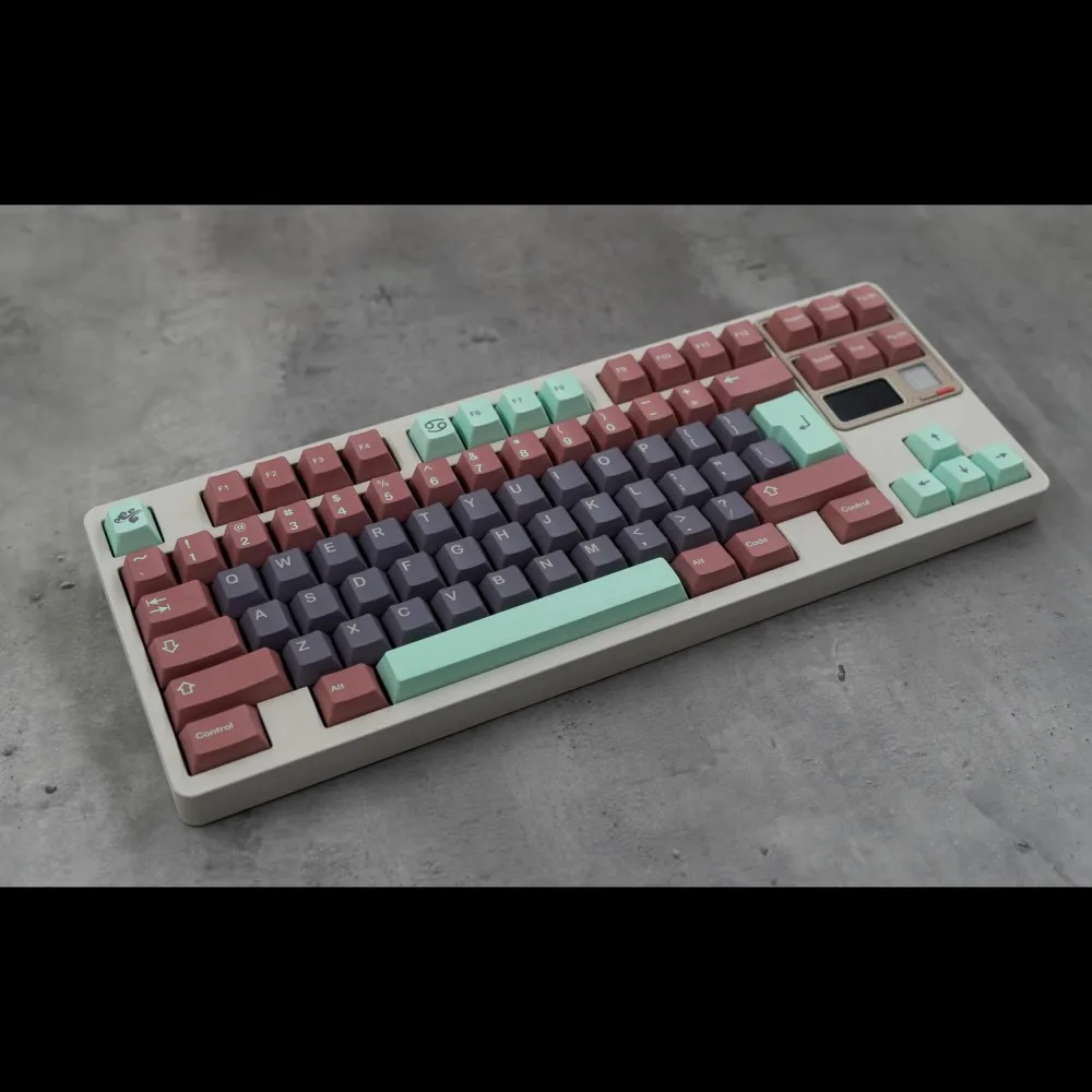148 Keys Cancer Dunhuang Color Keycaps PBT Dye Subbed Key Caps Cherry Profile lightproof Keycap For MX Switch Keyboard Wooting