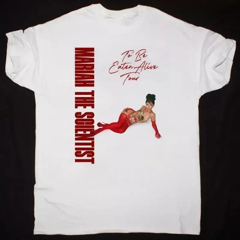 Mariah The Scientist, nouveau album To Be Eaten Alive, t-shirt blanc