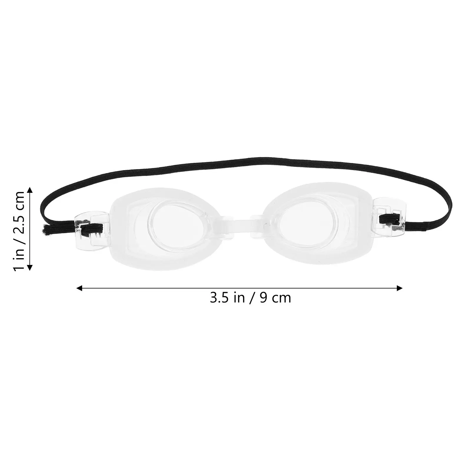 4Pcs Mini Swimming Goggles Eyeglasses for Compact Lightweight Dress Up Clothing Accessories Photography Props