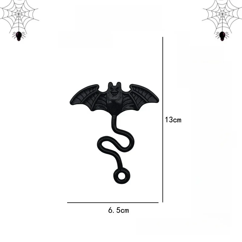 5–20 Stück lustige elastische Fledermaus-Klebespielzeuge, Wandkletterer für Kinder, Geburtstagsparty-Geschenke, Geschenktüten, Halloween-Partygeschenke, Piñata-Füller – Detail 5