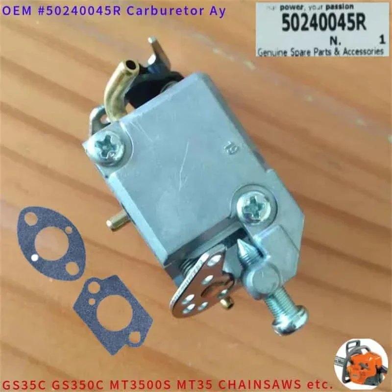 GENUINE GS350C  CARBURETOR 50240045R FOR EMAK OLEO-MAC GS350 935 GS35 GS35C EFCO MT3500S MT350 38CC CHAINSAWS CARBURTTOR  CARBY