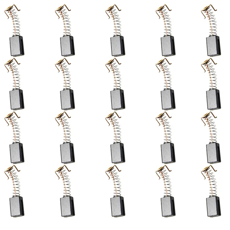

Carbon brush 5x8x12mm suitable for Black Decker G720 rotary tool spare parts 20 pieces