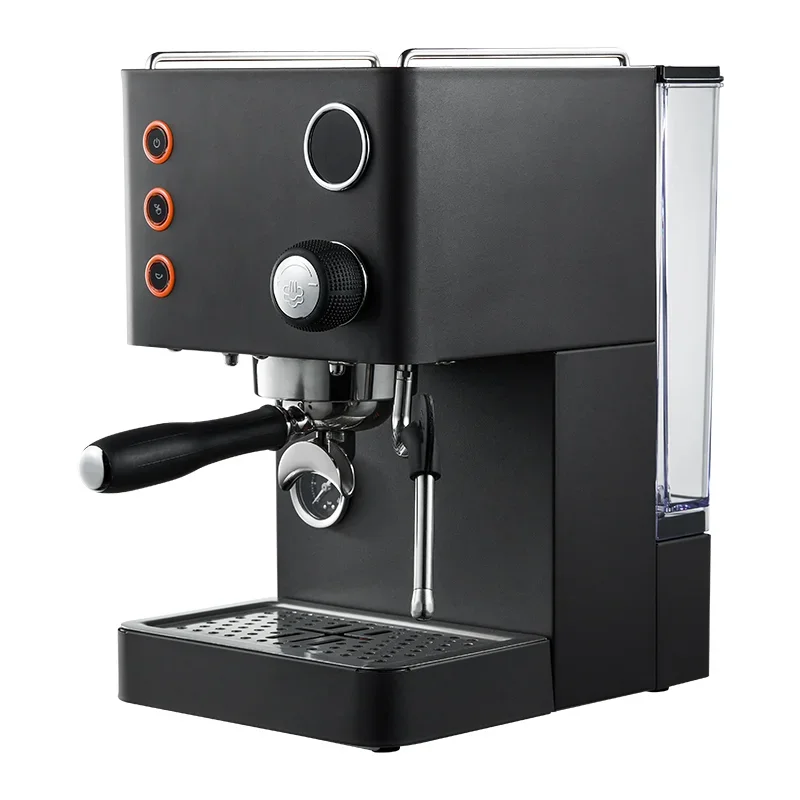 

220V Home Use Espresso Semi-automatic Coffee Maker with Adjustable Temp. 550ml Extraction Boiler, Water Tank Capacity 1.2-1.8L