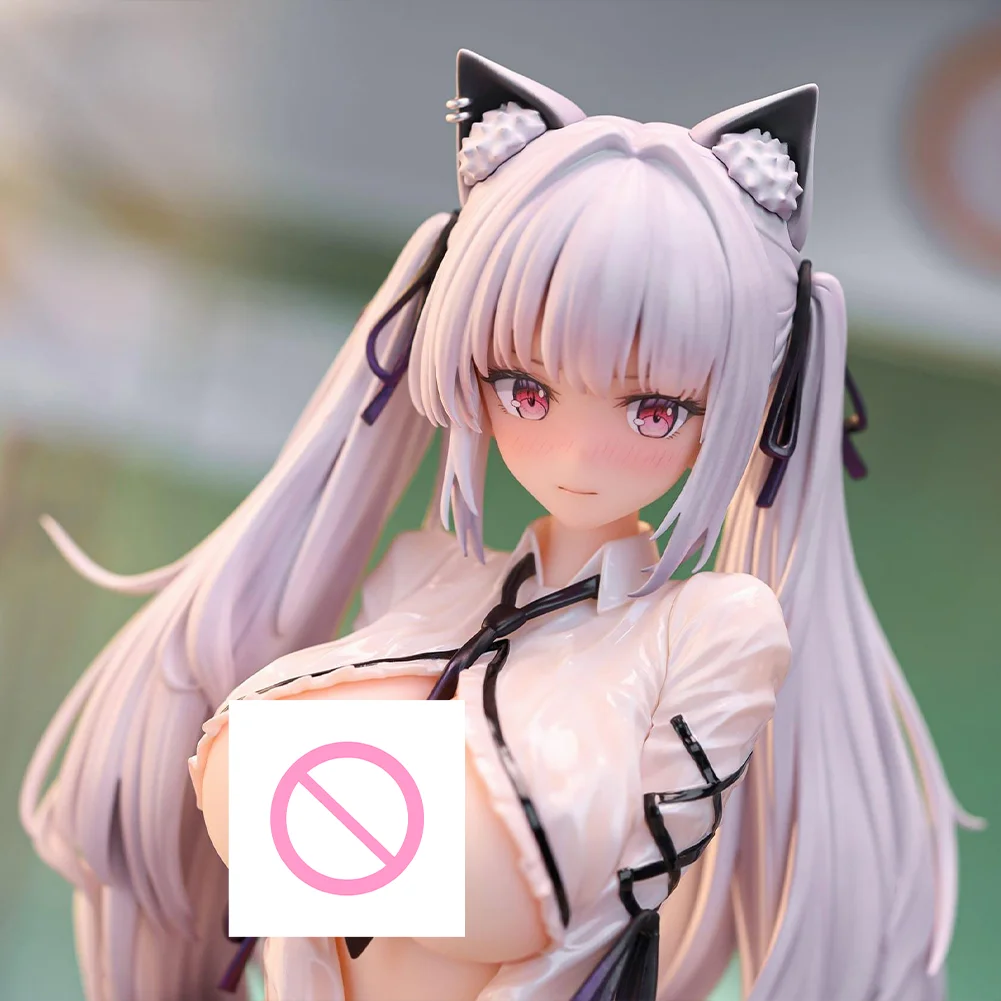 26CM SIKI ANIM Alvina Chan Figure Sexy Standing Anime Girl Figures Model Adult Collectible Statue Toys Desktop Ornament Gifts