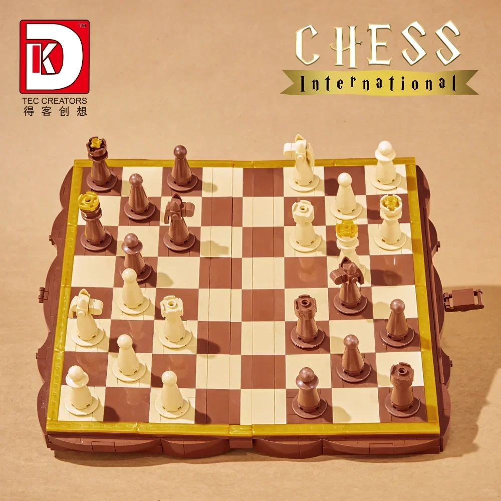 

Новинка 2026 года: Настольная игра-головоломка «Настенная живопись» DK5030, 816 деталей, традиционный шахматный набор, конструктор-модель, игрушка для подарков на день рождения и праздники