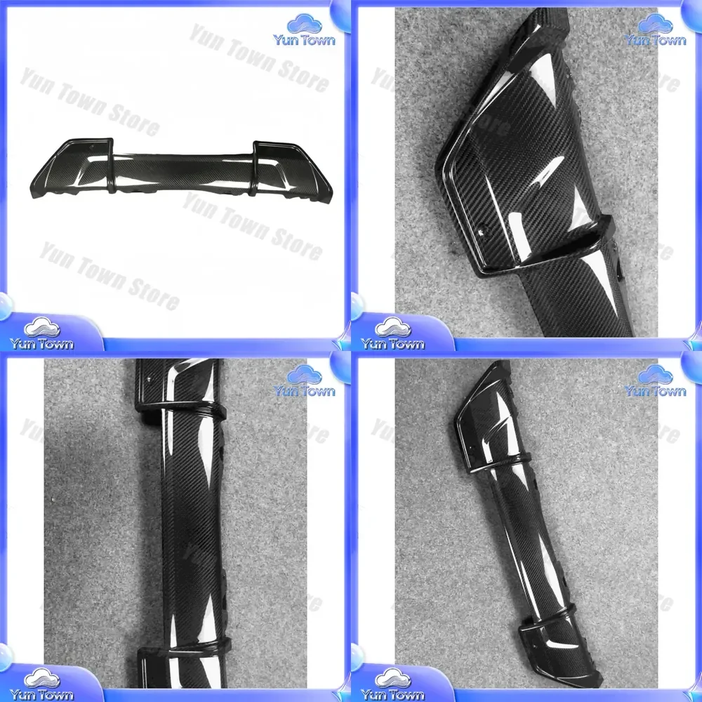 Dry Carbon Rear Diffuser for F95 X5M F96 X6M Compatible with BMW X5 M X6 M 2020 2021 2022 2023 Car Body Kit Exterior