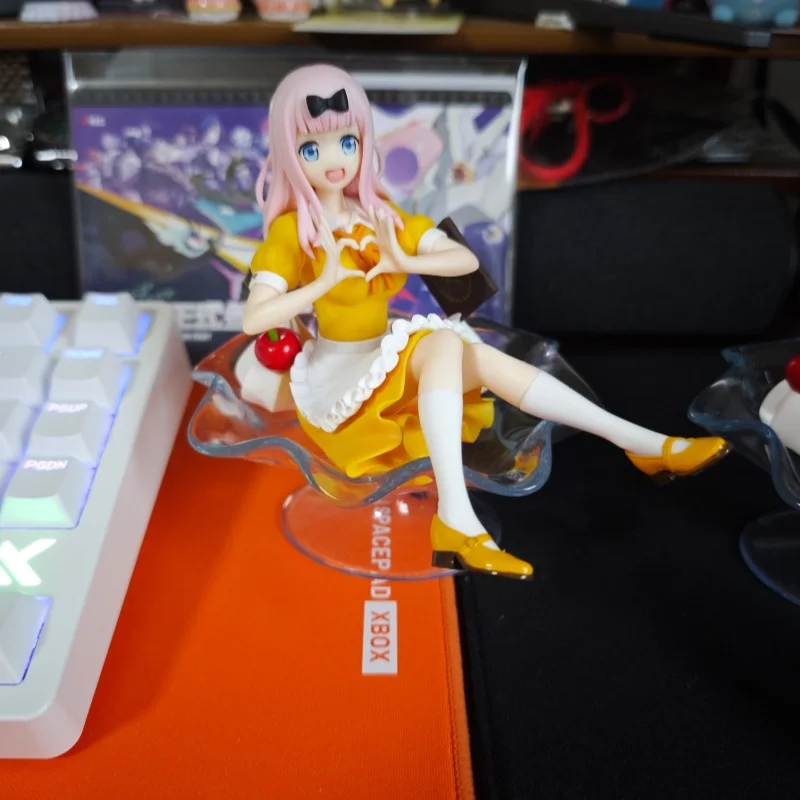 かぐや様は告らせたい！ 愛は戦争です 藤原千花 ‌   四宮かぐや アクションフィギュア デザートカップ Acg フィギュア コレクション おもちゃ ギフト