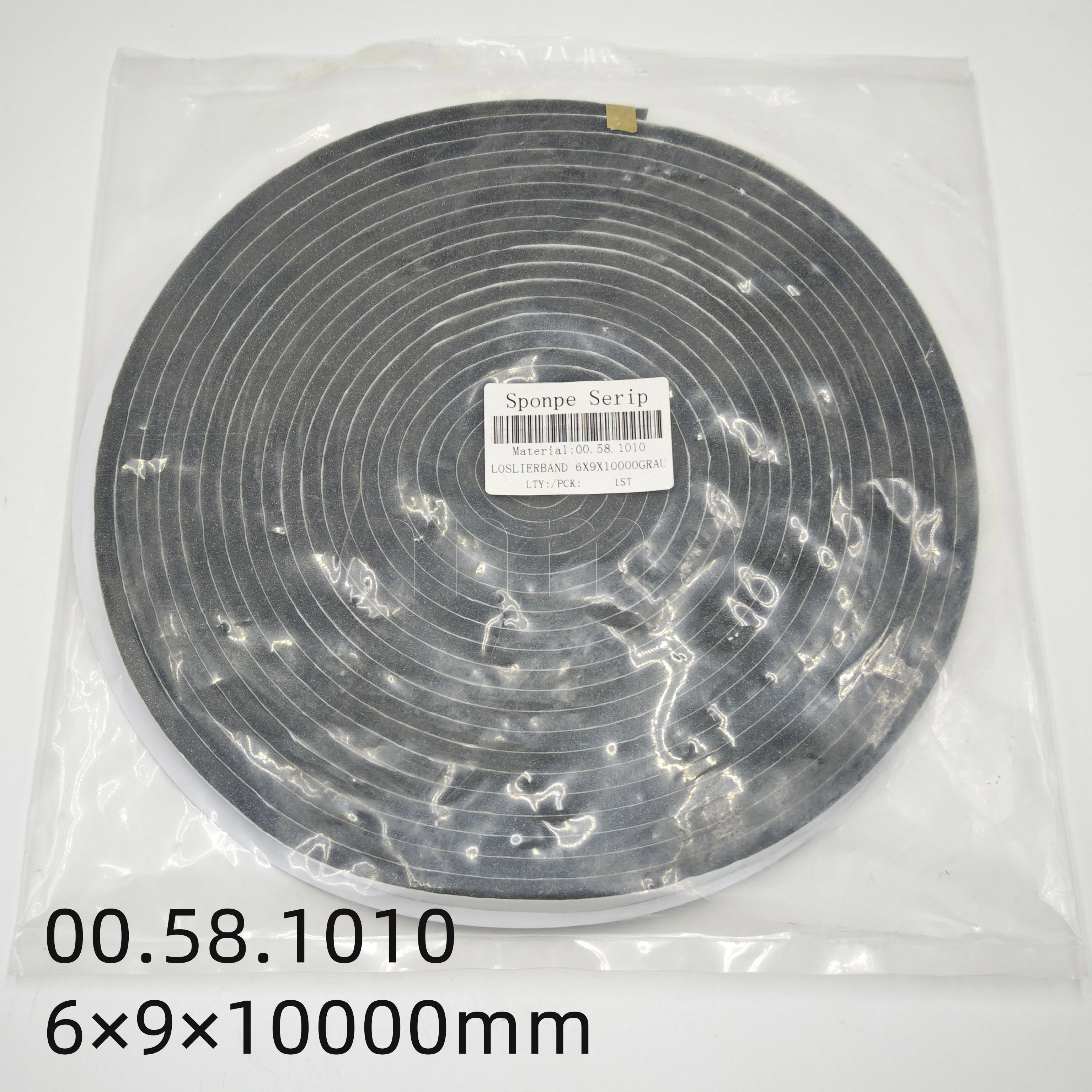 10piece 6x9x10000mm Strip Consumable Sponge Serip for CD102 SM102 Printing Machine 00.580.1010 10 Meters