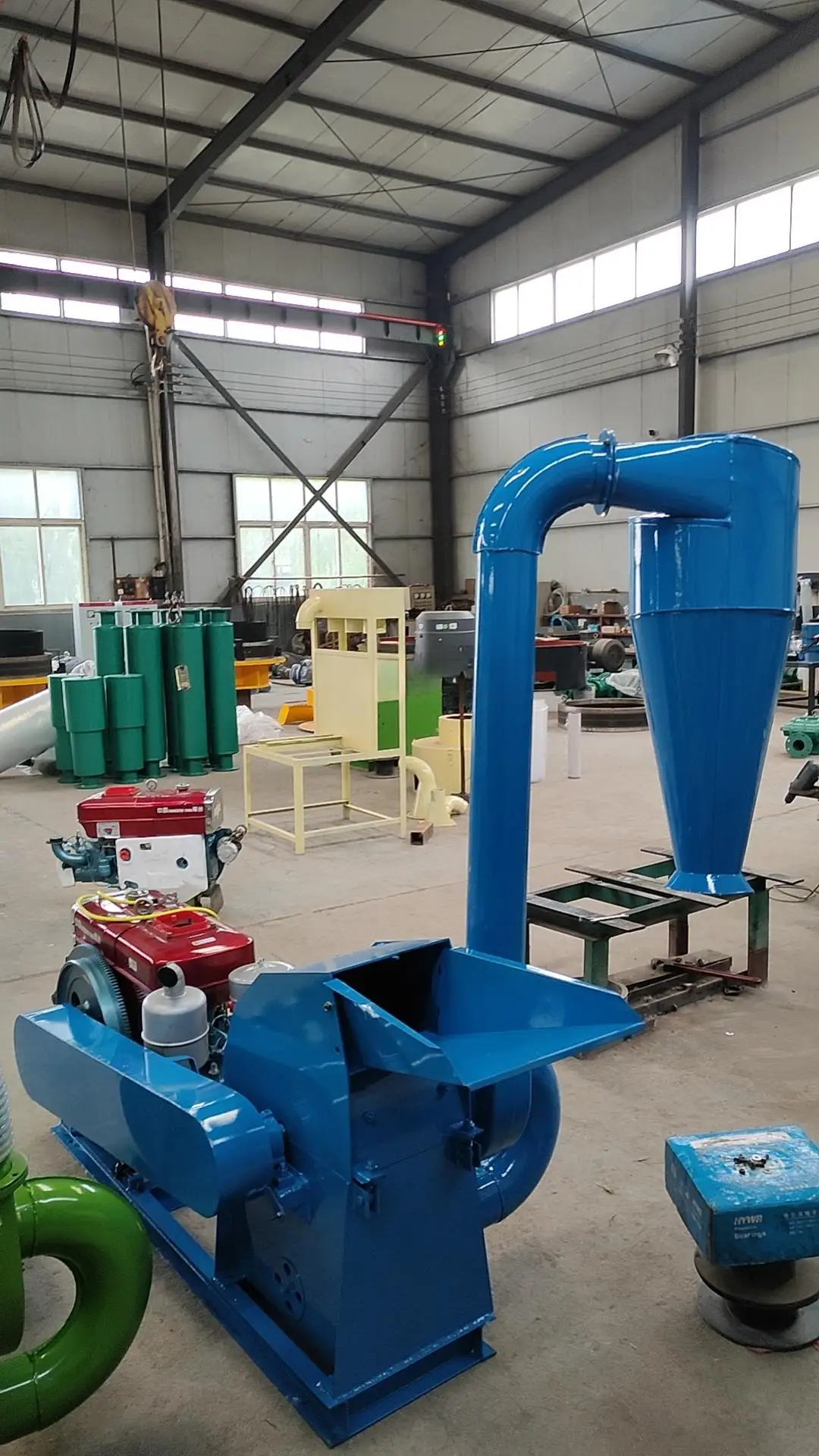 Por Wood Sawdust Machine Wholesale Price Forestry Machinery Hammer Mill Chipper for Mushroom Cultivation Substrate