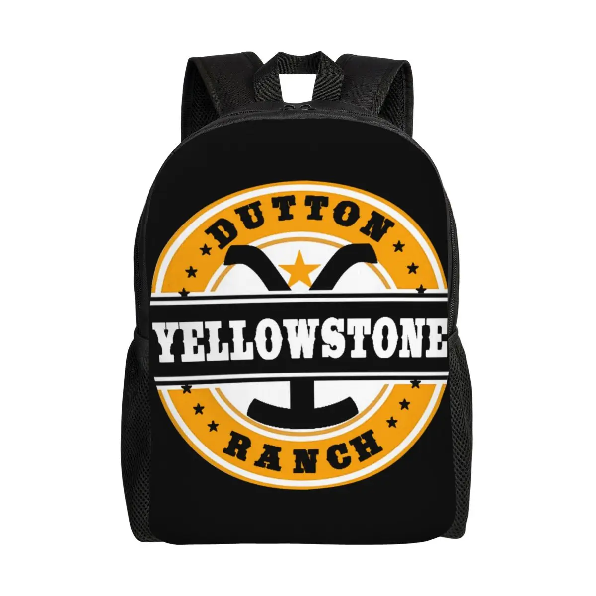 Custom Yellowstone Backpacks Women Men Fashion Bookbag for School College Dutton Ranch Bags