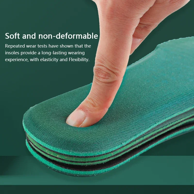 Leather Orthopedic Insoles for Shoes Sneakers Arch Insole Absorb Sweat Shoe Pads Plantar Fasciitis Foot Care Inserts Cushions