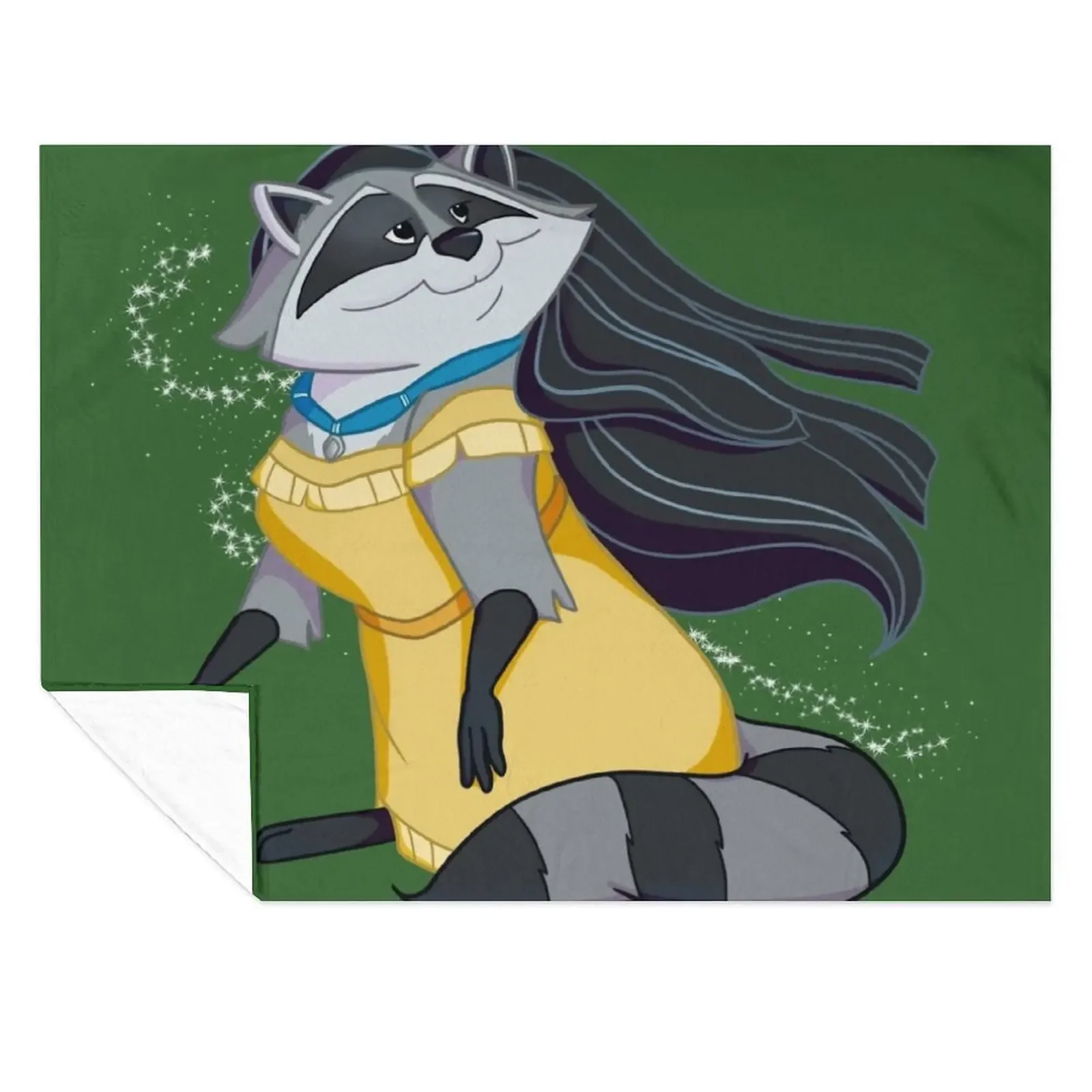 

Princess Pals: Meeko Throw Blanket Beach Quilt Winter beds Decoratives Blankets