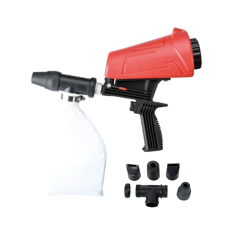 Adjustable Sand blasting Gun sandblaster gun Machine Gravity Small mini Handheld Pneumatic Blasting Gun Set