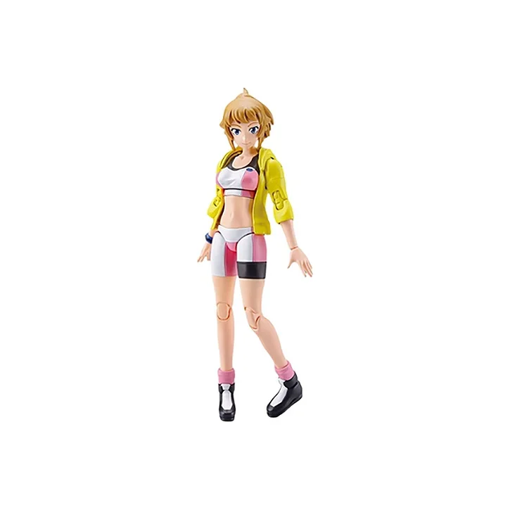BANDAI Figure rise Standard Gundam Characters Build Fighters Try Hoshino Mina Model Kits
