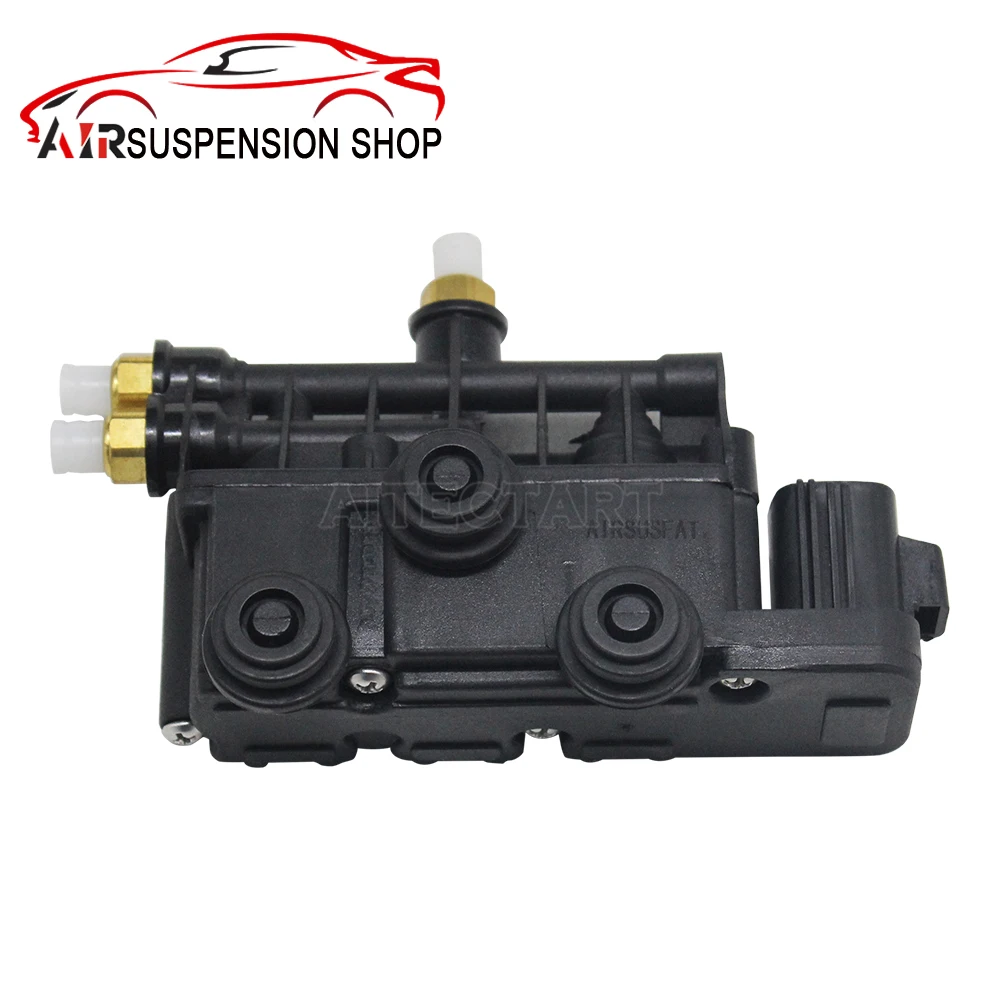 2x Front Rear Valve Block With 1x Air Suspension Reservoir Tank Valve Block For Range Rover Sport Land Rover LR3 LR4 RVH000046