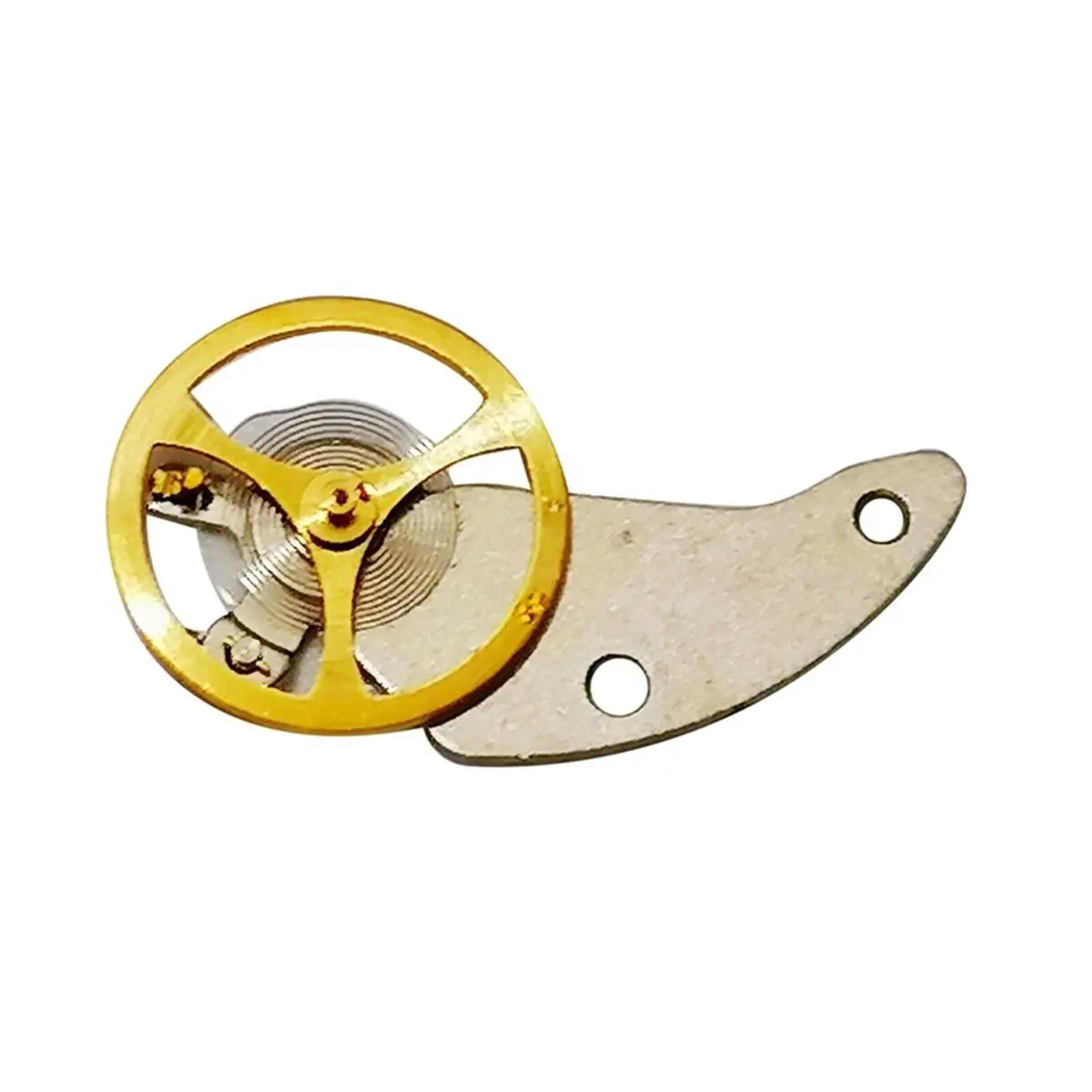 DT35BG High Watch Balance Wheel Assembly with Wheel Splint for Movement 46941 46943 Movement Replacement
