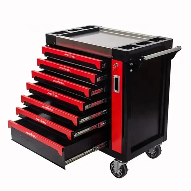 

Tool Trolley Cabinet for Storage Auto Tools Set Cart Tool Set Tray Truck Auto Repair Workshop Hardware Toolbox Cart Repair