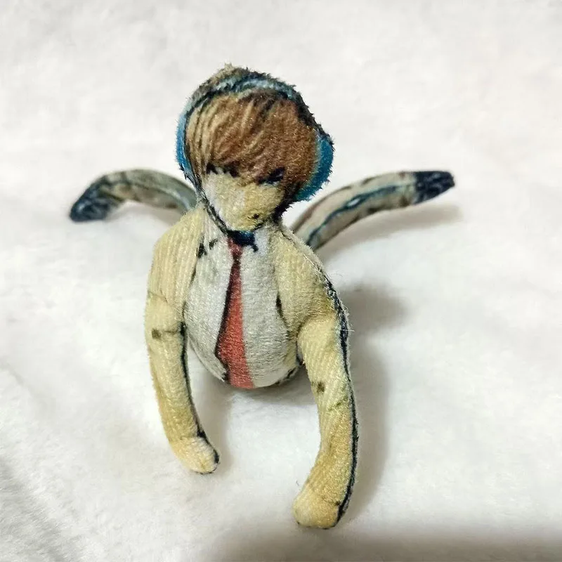 Anime DEATH NOTE Yagami Licht Cosplay Pluche Katoen Gevulde Pop Mascotte Slanke Draaibare Vorm Kamer Decoratie Abstract Model