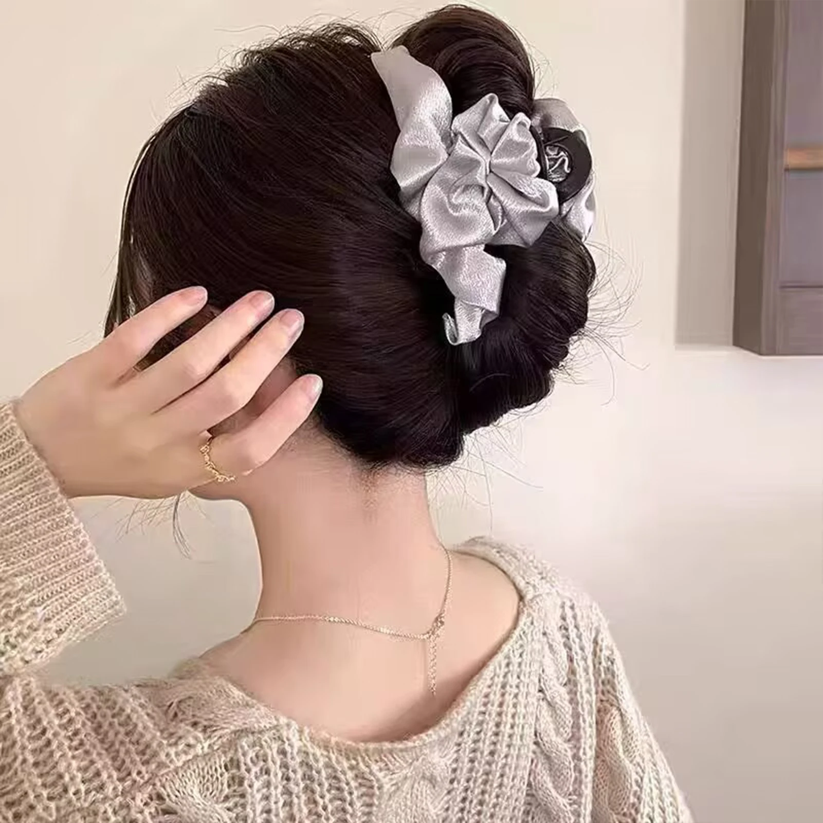 Büyük saten saç pençe kore tar - Korean Daily Lifestyle incelemesi ve fiyatı