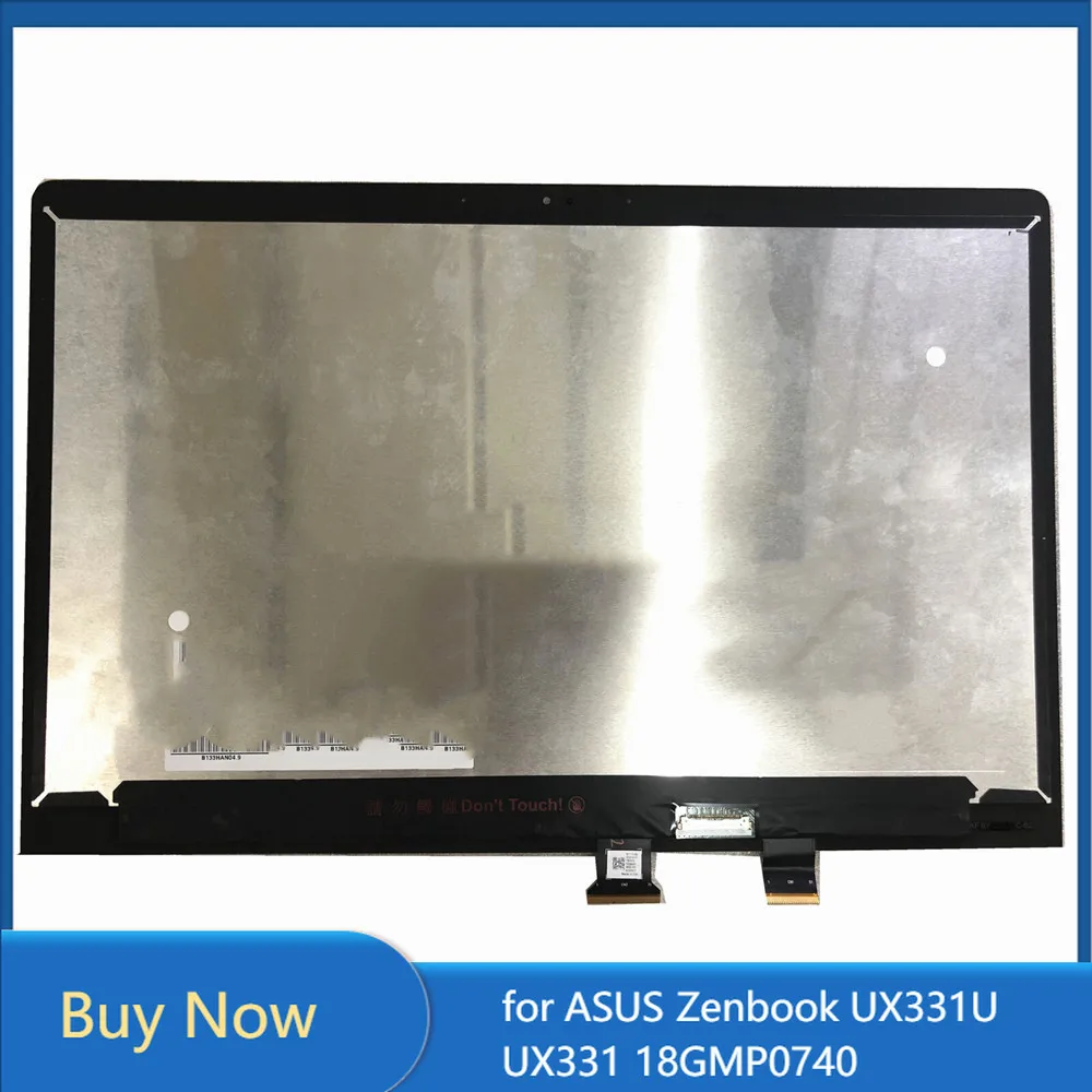 

13.3 inch for ASUS Zenbook UX331U UX331 18GMP0740 LCD Touch Screen Digitizer Assembly IPS Panel FHD 1920x1080 EDP 30pins