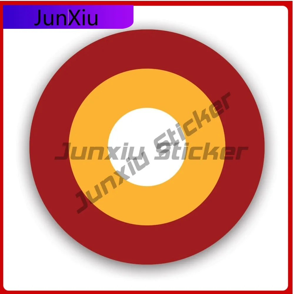 

Qatar Emiri Roundel Scratch Resistant Weather Resistant Cartoon For Car Body Helmet Bumper Self Adhesive Easy To Remove