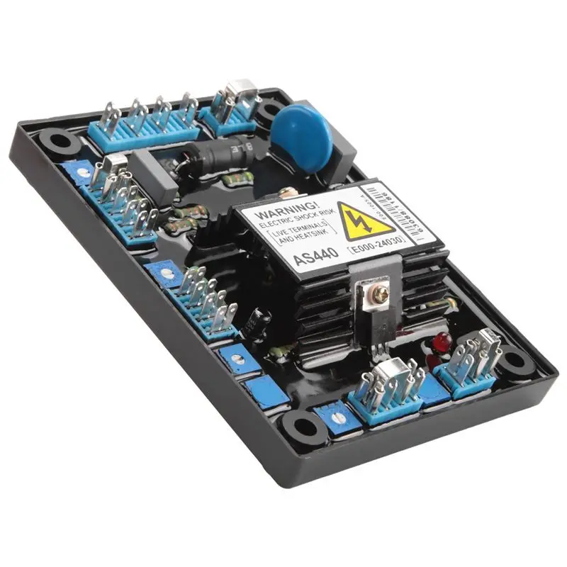 2025 Trend AS440 Generator Automatic Voltage Regulator Input AC 190-264V 4A Engine AVR Voltage Regulator Generator Accessories A