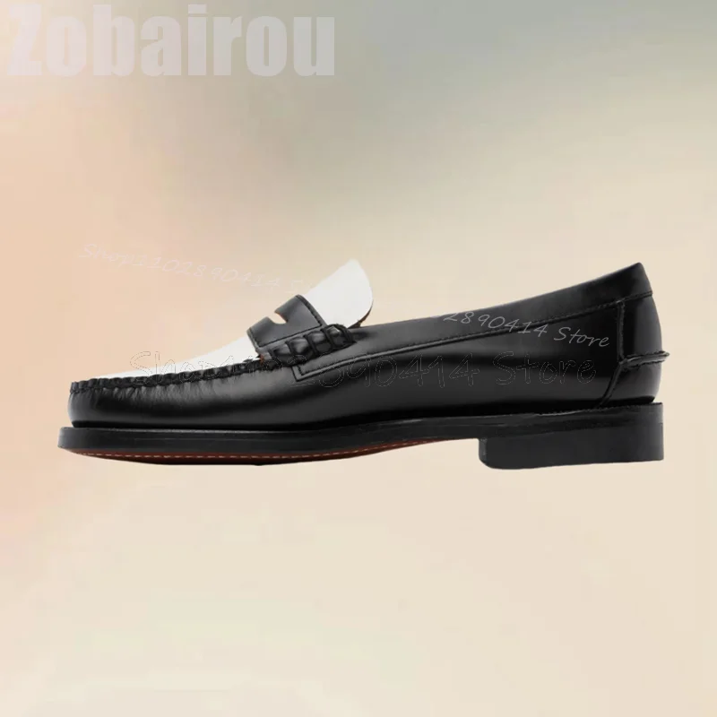 Black White Pleated Design High Top Men Loafers Fashion Slip On Men Shoes Luxury Handmade Party Banquet Office Men Dress Shoes