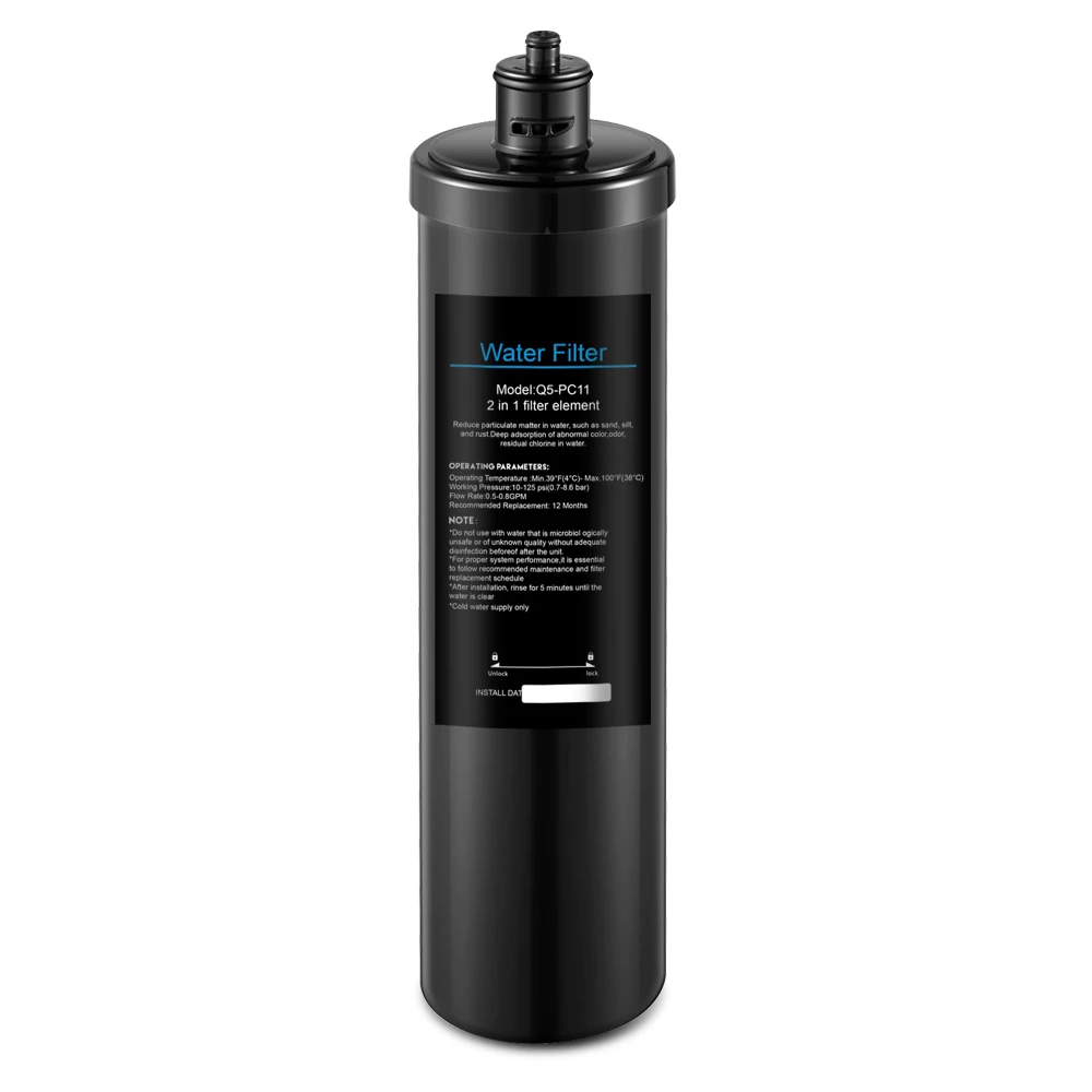 

SY-Q5 PC Replace Filter Element Under Sink Water Filter System-0.5Micron removes Lead ,chlorine,bad taste&odor