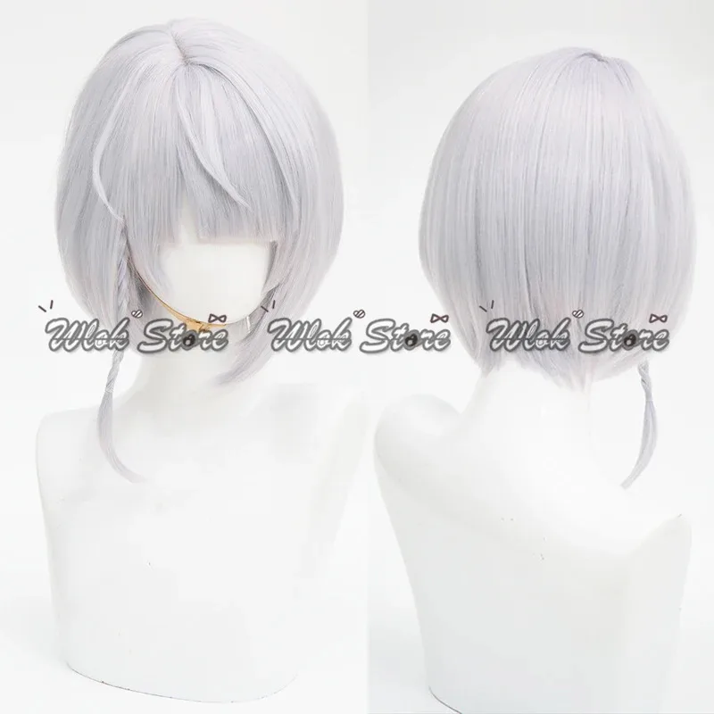 

20151123 игра Zenless Zone Zero Demara парик белые короткие волосы Anby реквизит для косплея наушники для Хэллоуина карнавал Par