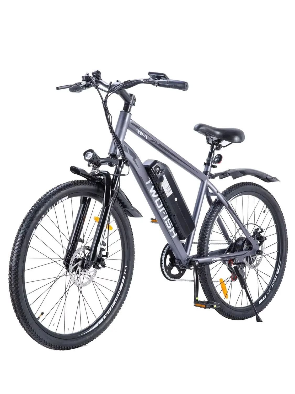AliExpress NONE Twofish TF-1 Adult Electric Bike, Max Load 120kg, Urban Commuter E-Bike, 26-inch Pneumatic Tyres, IPX4 Waterproof, 36V 15Ah Battery, 250W Motor, Long Range Commuting E-Bike