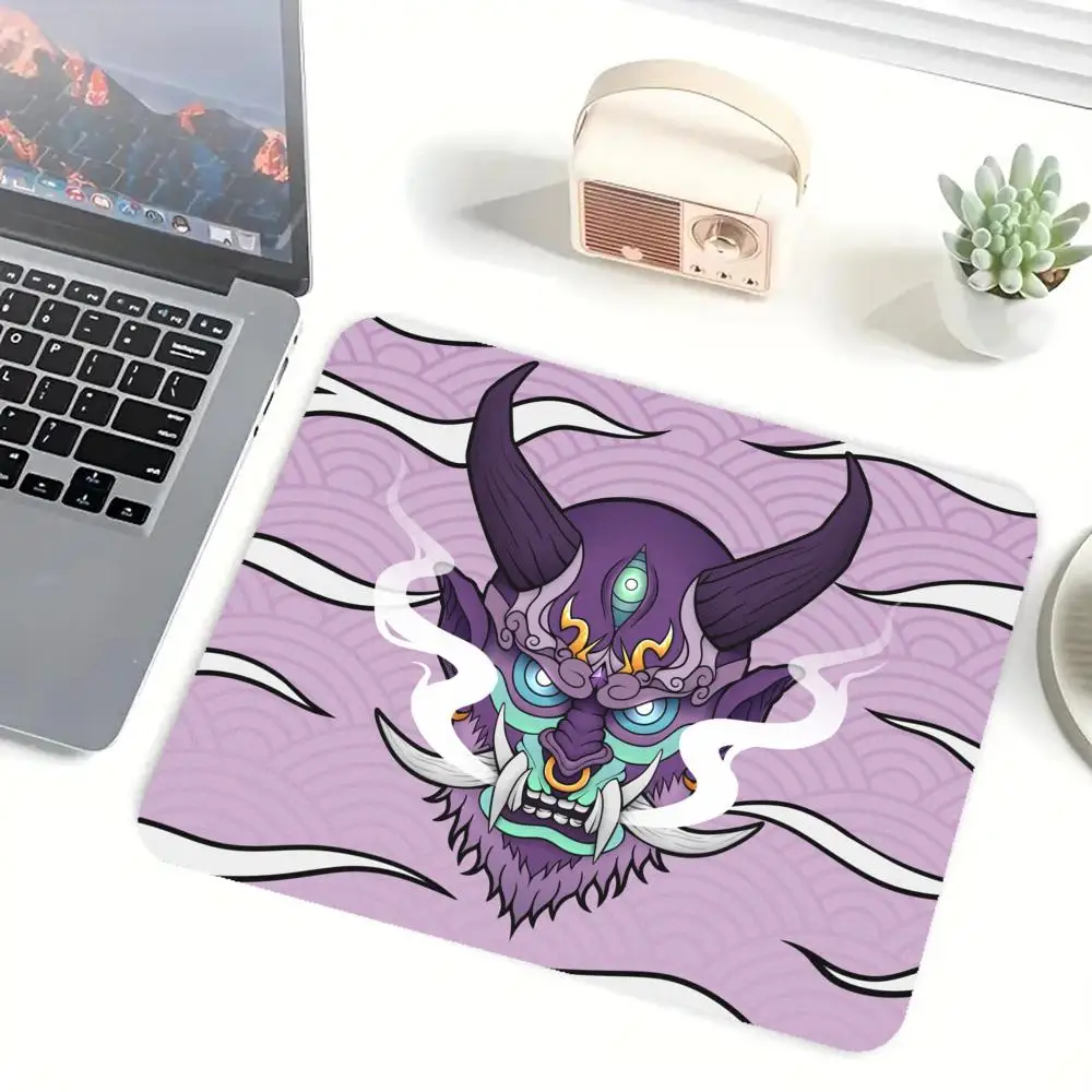 

Ghost-faced white tiger mouse pad Japanese-style national style mythical animal non-slip office game universal table mat