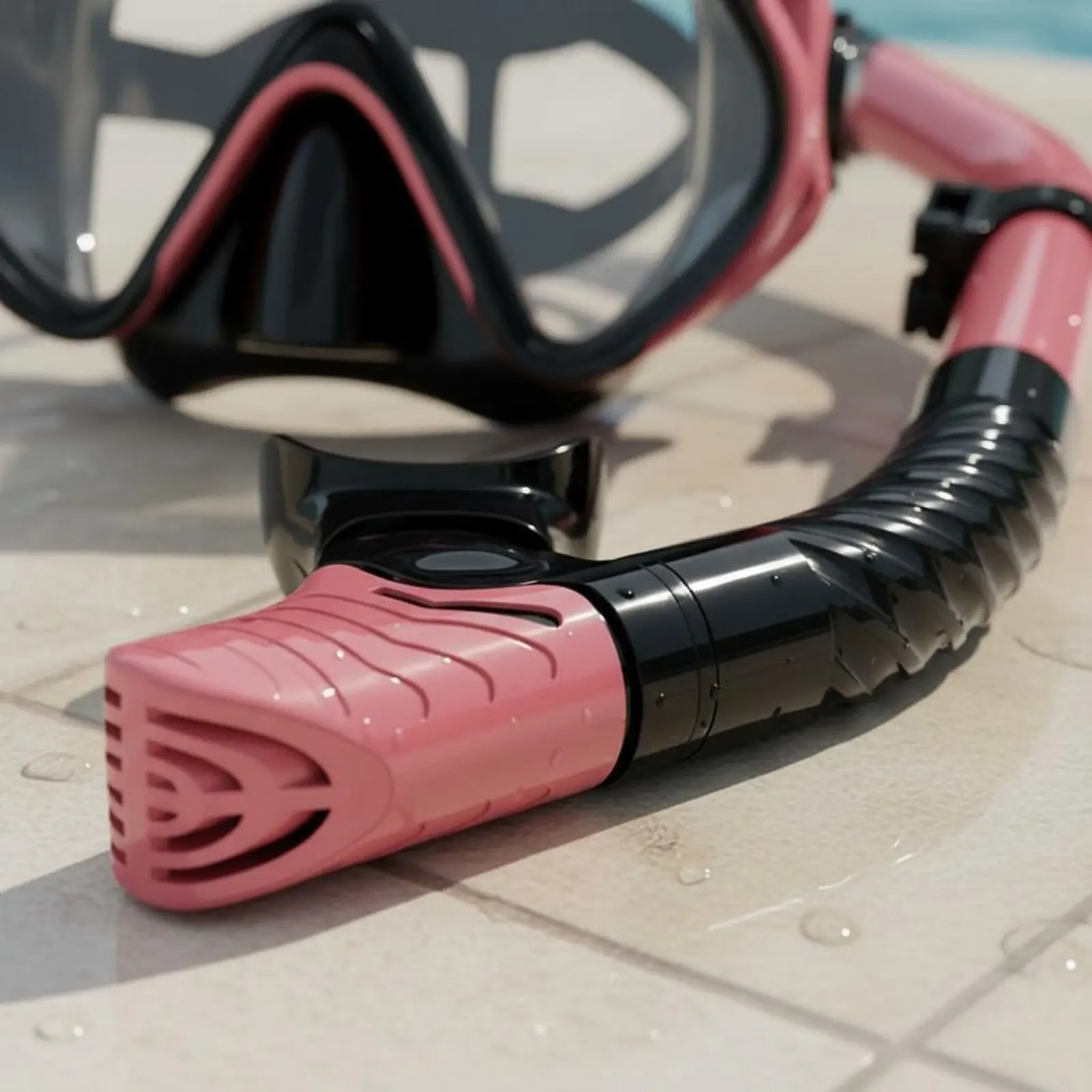 

Комплект для дайвинга: маска с панорамным обзором и дыхательная трубка, предотвращающая удушье, комфортная посадка, для снорклинга