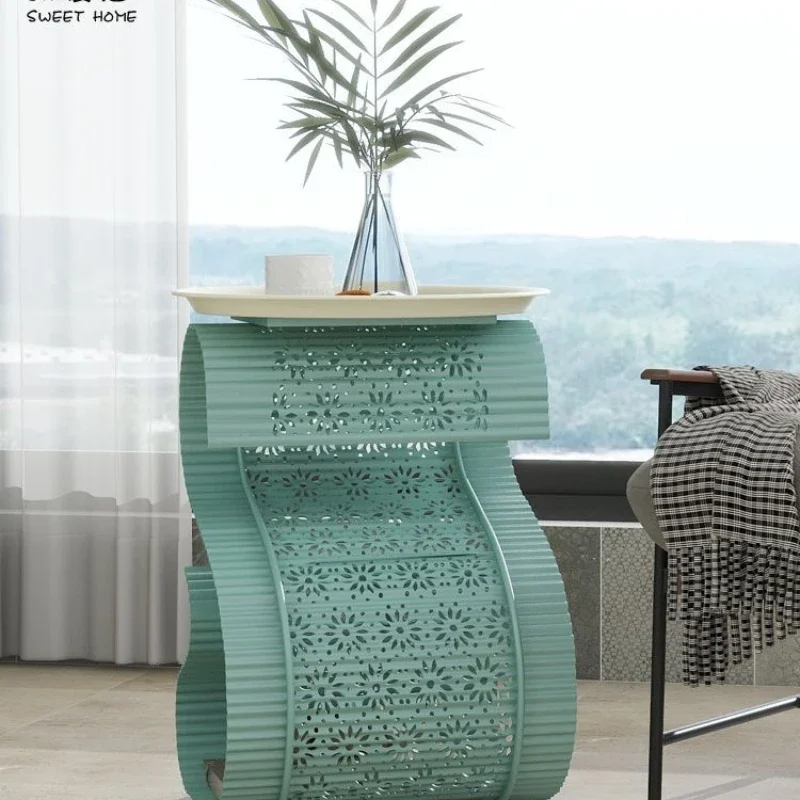 Coffee Table, Sofa, Side  Living Room, Shelf, Simple, Magazine Rack, Storage Furniture