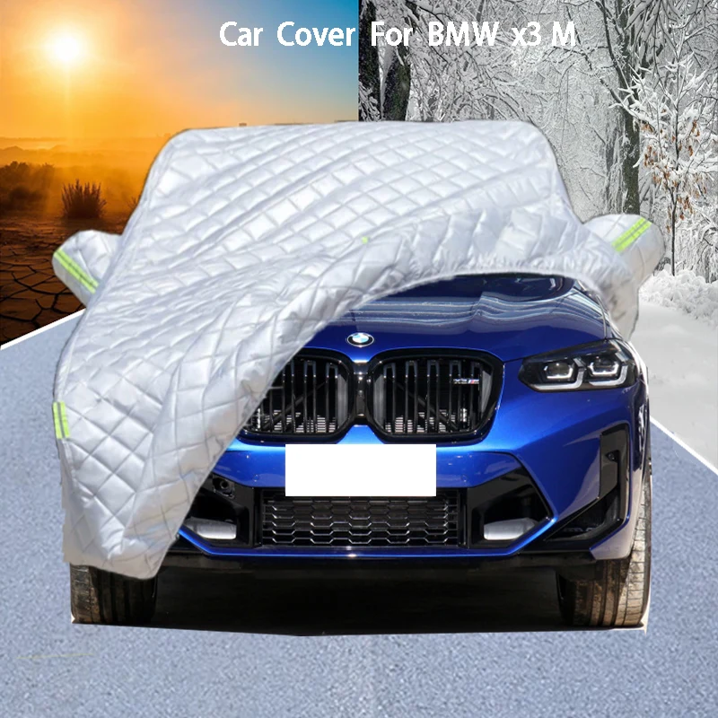 

Для BMW x3 M автомобильный чехол обеспечивает защита от града, защита от царапин, предотвращает отслаивание краски. Устойчивость к дождю и снегу.