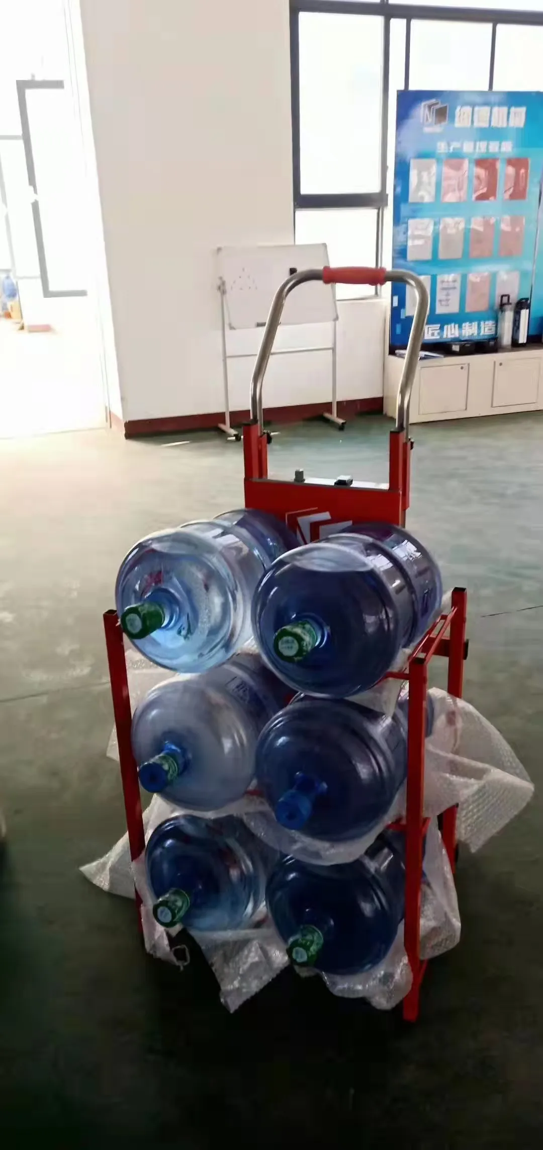 دلو آلة تسلق الدرج عربة كهربائية نقل الدرج طبل المواد التعامل مع المعدات أداة 300 كجم 400 كجم #4