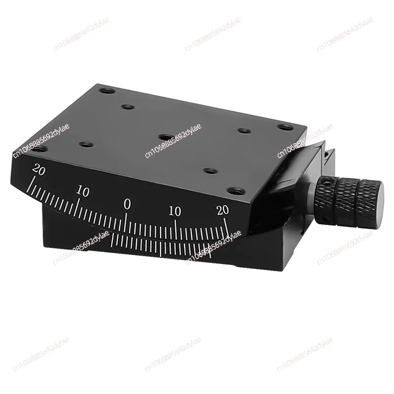 X-axis Angle Tilt Slide XY-axis Manual Curvature Angle Platform Fine Adjustment Goniometer GFG60/40/GFX60