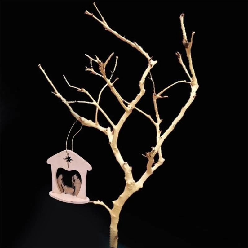 مشهد المهد عيد الميلاد الحلي العلامة جيسوس وود يعبر عن اعتقادك #2