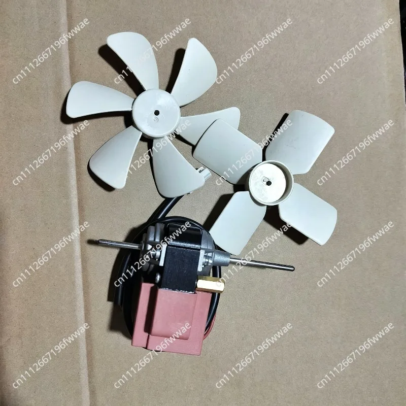 Motor de Ventilador para Armário Refrigerado ZYD-2J 220V 22W com Polo Sombreado para Expositor de Vidro, Peça de Ventilador de Refrigeração para Freezer
