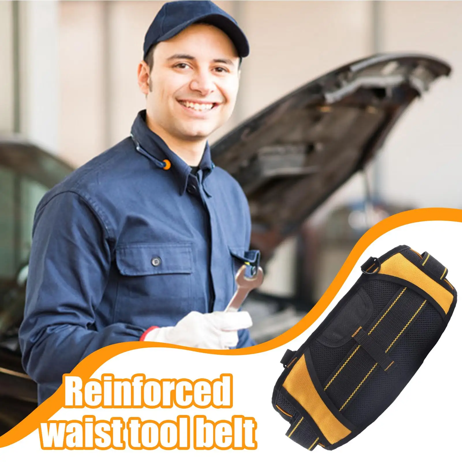 ツールベルトウエストホルダー人間工学に基づいた快適な通気性調節可能なツールベルトバッグ配管大工電気技師ガーデニング用