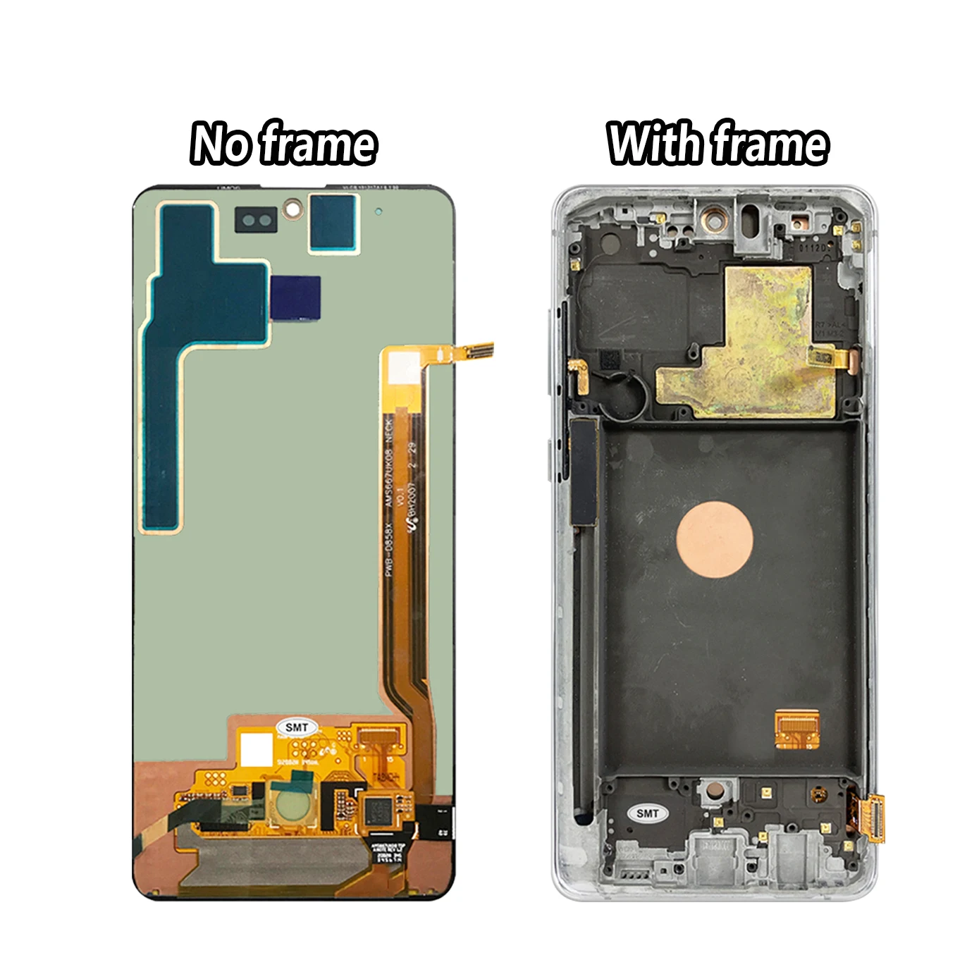 Tested amoled For Samsung Galaxy Note 10 Lite N770 LCD Display Touch Screen With/no Frame Digitizer Assembly Replacement