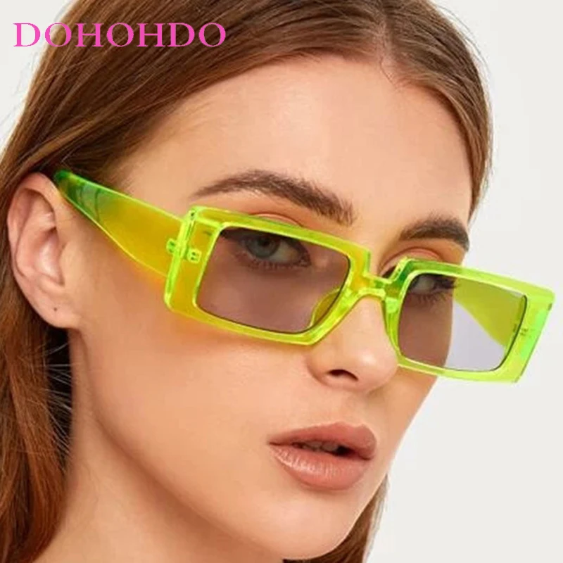 

2025 New Classic Vintage Small Square Women Sunglasses Trendy Fashion Jelly Sun Glasses Male Outdoor Travel Men Sunglasses UV400