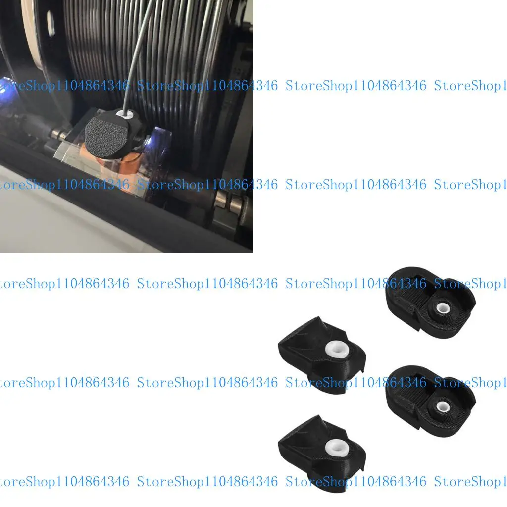 

5ASD 4PCS Ceramic Feed Protector Set для X1C P1P P1S -аксессуары принтера