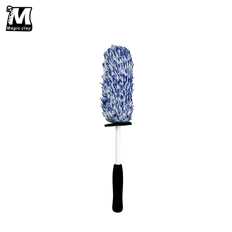 blue-and-white-fiber-brush-car-wheel-tire-cleaning-brush-portable-plush-car-wheel-hub-brush-washing-tool-car-detailing-care