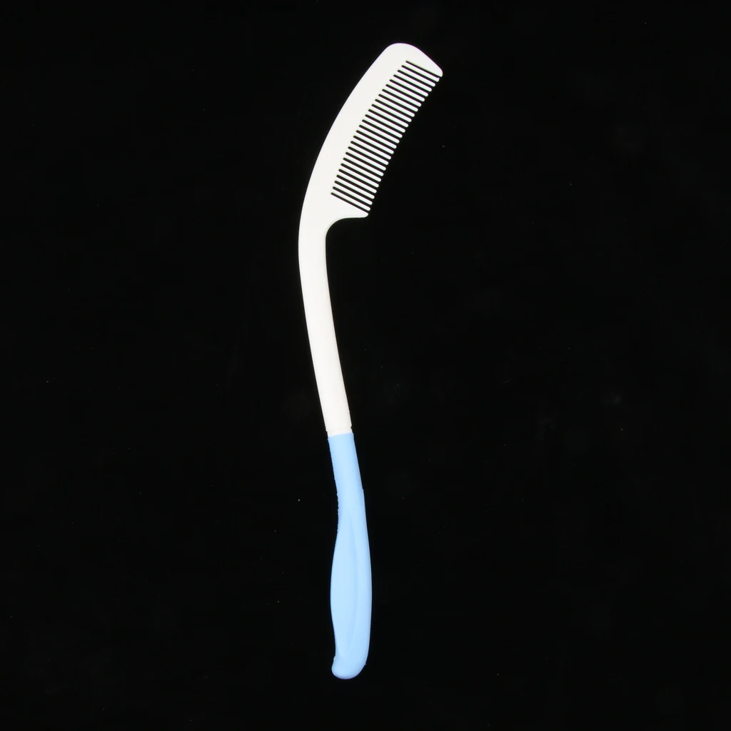 

Long Reach Handheld Plastic Hair Comb Hairbrush Tool for Elderly Arthritis