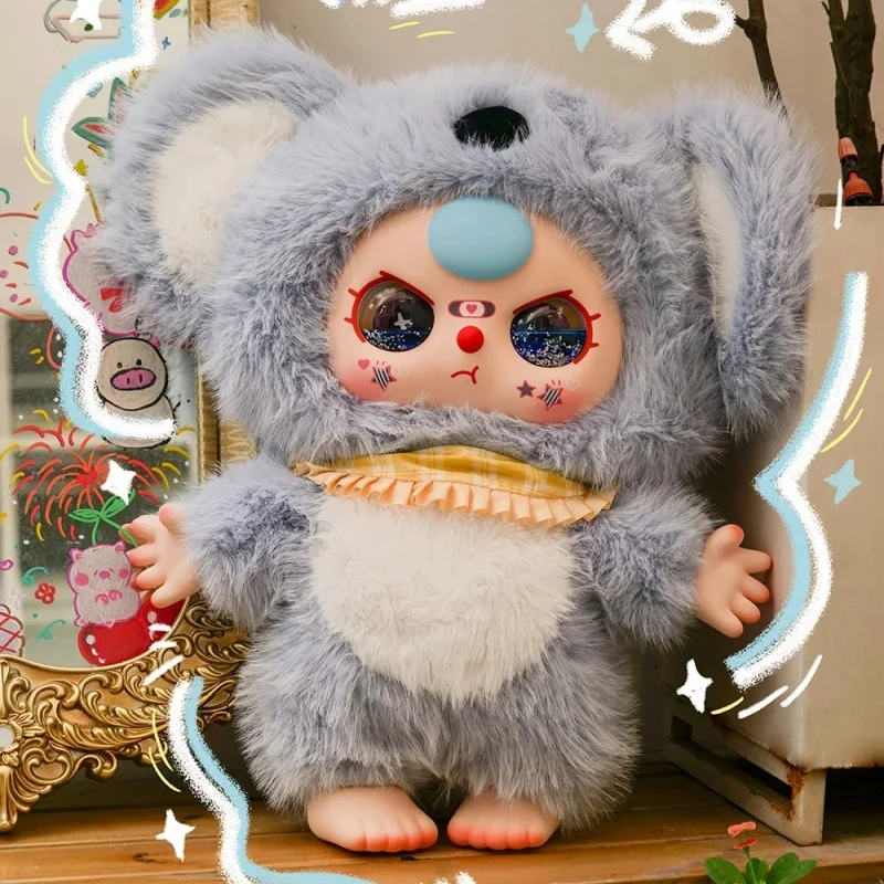 

Baby Three1000 2nd Generation Blind Box Trendy Play Ornament Animal Doll Handmade Cute Desktop Room Ornament Birthday Toy Gift