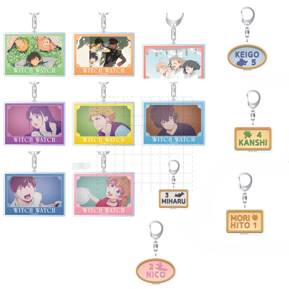

Игра Otogi Morihito Wakatsuki Nico Kazamatsuri Kanshi Magami Keigo Miyao Nemu Брелок Кукла Аниме Акриловый Брелок Подвеска Подарок