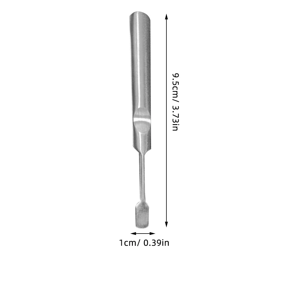 

Pedicure Manicure Tools Stainless Steel Callus Removal Fork Dead Skin Remover Nail Art Tool Portable Lightweight Salon Home