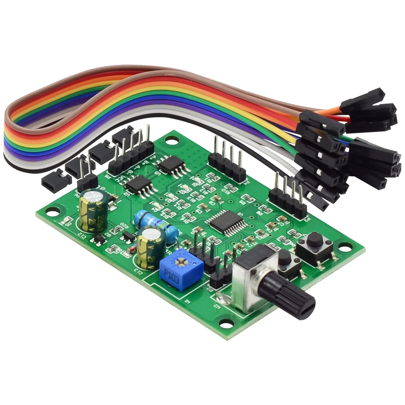 2-phase 4-wire 4-phase 5-wire Stepper Motor Drive Board 5V-12V Switch Adjust Speed Controller Module Micro Step Stepping Motor