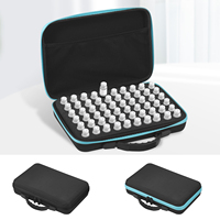 Portable Insulin Cooling Storage Box 60 Slot Insulin Vial Protector Case Suitable for Standard 5-10ml Vial Medicine Organizer