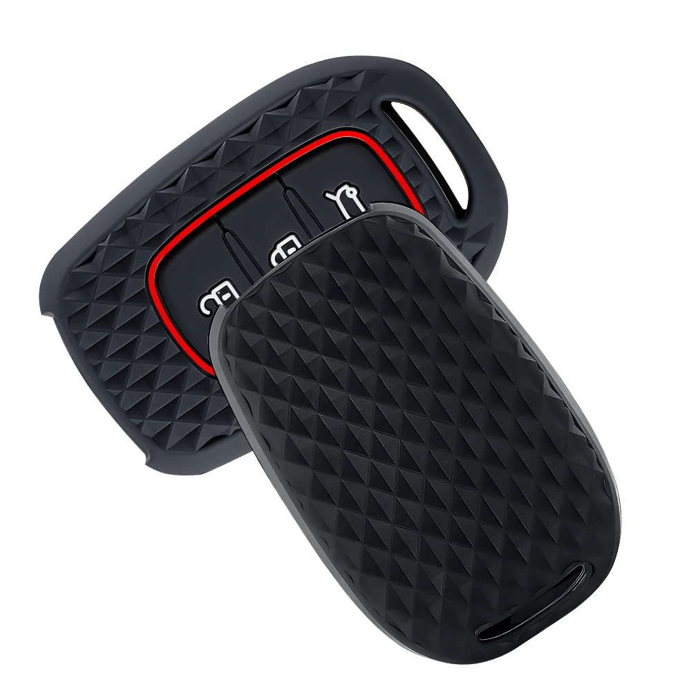 3 botones para Renault Koleos Megane Fluence Dacia Duster Logan Sandero 2020 2019 2018 funda de silicona para mando a distancia soporte de carcasa